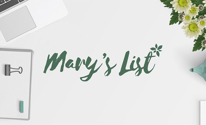 Marys List 1