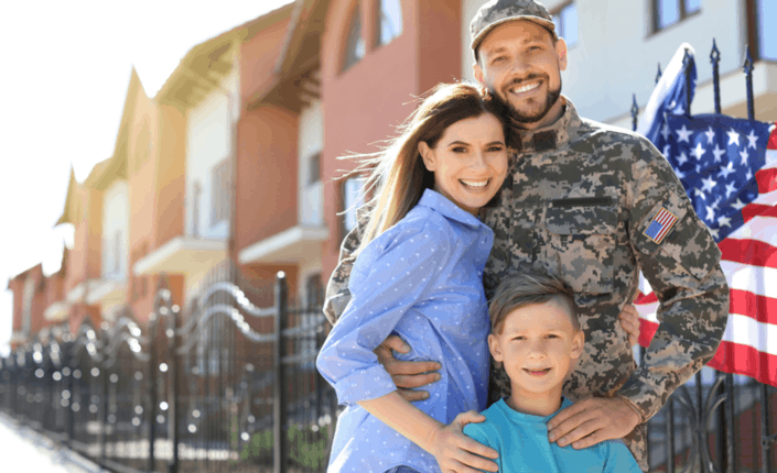 Military Veteran Family 2