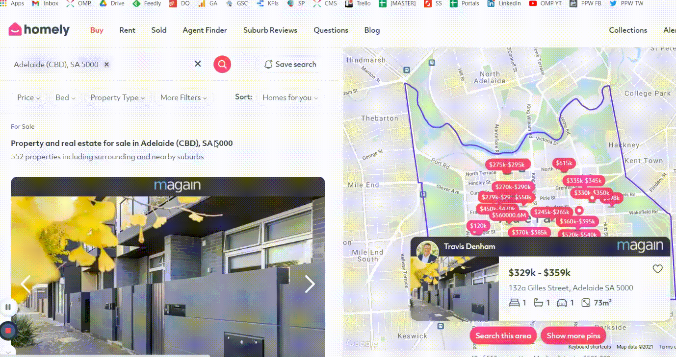 Homely.com.au Numbers On Filters Gif