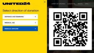 Help Ukraine Qr