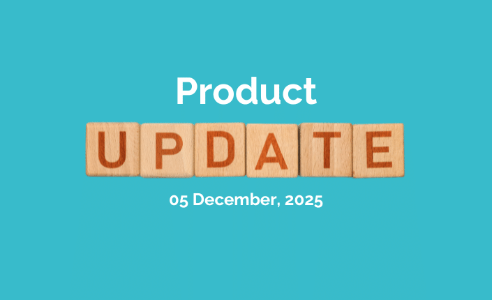 Product Update 5Dec25